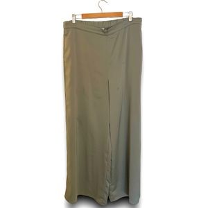 Prologue Wide Leg Sage Green Pants Size XL womens